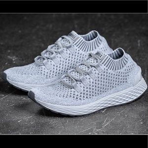 NOBULL COOL GRAY KNIT TRAINER W9.5 M8
